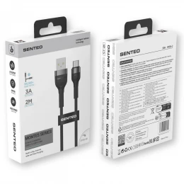 Кабель SENTEO ST-01 Montes series 3A USB to Type-C 2m