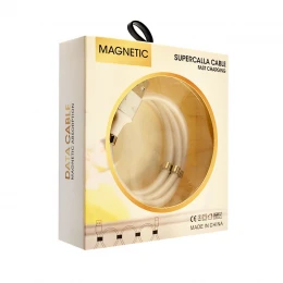 Кабель SuperCalla magnetic rings USB to Micro 1m