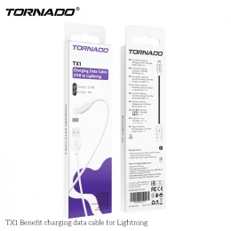 Кабель Tornado TX1 USB to Lightning 1m