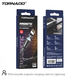 Кабель Tornado TX14 Magnetic USB to Lightning 1m