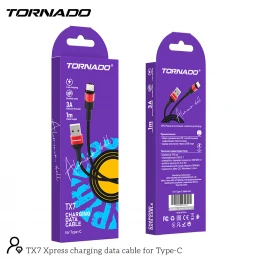 Кабель Tornado TX7 USB to Type-C 1m