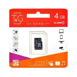 Карта пам'яті microSDHC T&G 4Gb 10 class