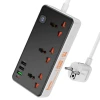 Мережевий фільтр 4Port Hoco AC8A 3USB + USB-C 220V 30W PD 1,5m