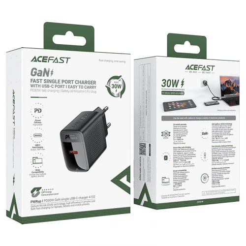 МЗП 1Port Acefast A102 USB-C PD3.0 30W