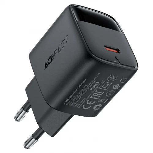 МЗП 1Port Acefast A113 with display USB-C PD 20W