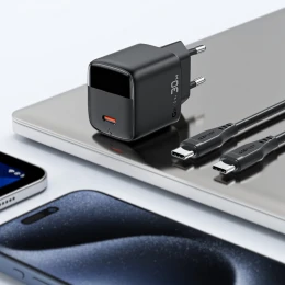 МЗП 1Port Acefast A115 with display USB-C PD 30W Type-C to Type-C