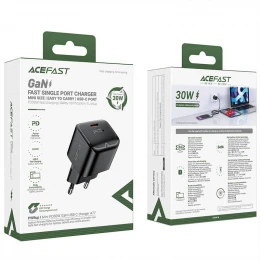 МЗП 1Port Acefast A77 mini USB-C 30W PD 3.0