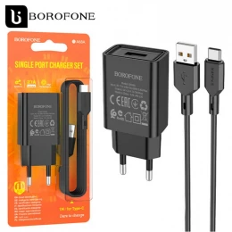 МЗП 1Port Borofone BA68A USB 2.1A USB to Type-C