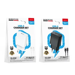 МЗП 1Port Borofone BAS71A Source USB 10.5W USB to Micro