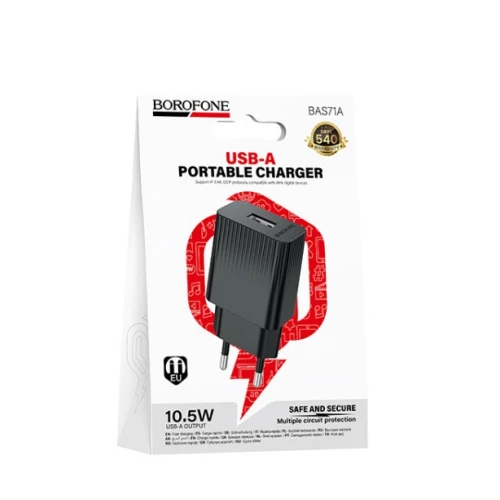 МЗП 1Port Borofone BAS71A Source USB 2.4A 10.5W