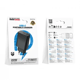 МЗП 1Port Borofone BAS73A Source USB-C PD 20W
