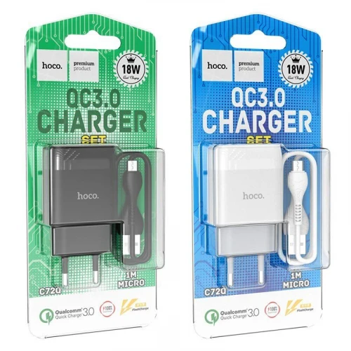 МЗП 1Port Hoco C72Q Glorious USB QC3.0 USB to Micro