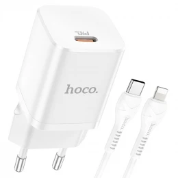МЗП 1Port Hoco N19 USB-C PD 25W Type-C to Lightning