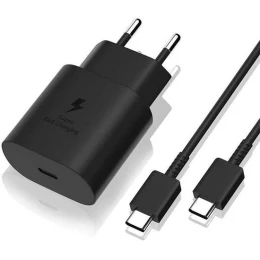 МЗП 1Port Samsung EP-TA800 Compact USB-C PD 25W Type-C to Type-C
