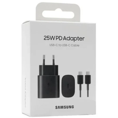 МЗП 1Port Samsung EP-TA800 Compact USB-C PD 25W Type-C to Type-C