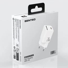 МЗП 1Port SENTEO S-02 USB-C PD 20W (CE Сертификат)