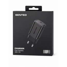 МЗП 1Port SENTEO S-05 USB-C PD 30W (CE Сертификат)