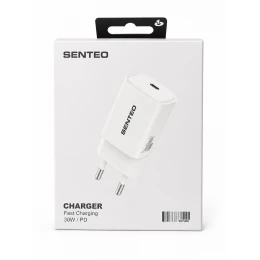 МЗП 1Port SENTEO S-05 USB-C PD 30W (CE Сертификат)