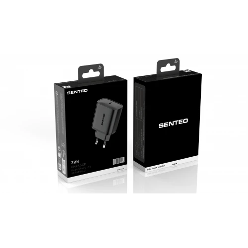МЗП 1Port SENTEO T-03 version2 USB-C PD 30W (CE Сертификат)
