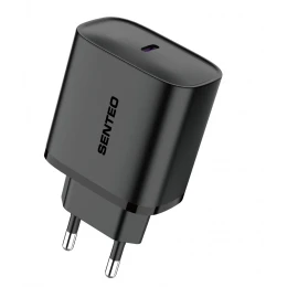 МЗП 1Port SENTEO T-03 version2 USB-C PD 30W (CE Сертификат)