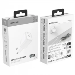 МЗП 1Port SENTEO Z-16 USB-C PD 30W (CE Сертификат)