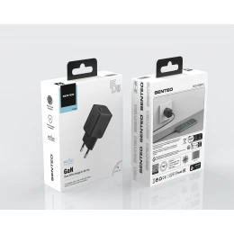 МЗП 1Port SENTEO Z-18 USB-C 3A GaN PD 45W (CE Сертификат)