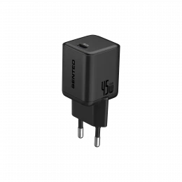 МЗП 1Port SENTEO Z-18 USB-C 3A GaN PD 45W (CE Сертификат)