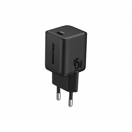 МЗП 1Port SENTEO Z-18 USB-C 3A GaN PD 45W (CE Сертификат)
