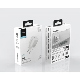 МЗП 1Port SENTEO Z-18 USB-C 3A GaN PD 45W (CE Сертификат)