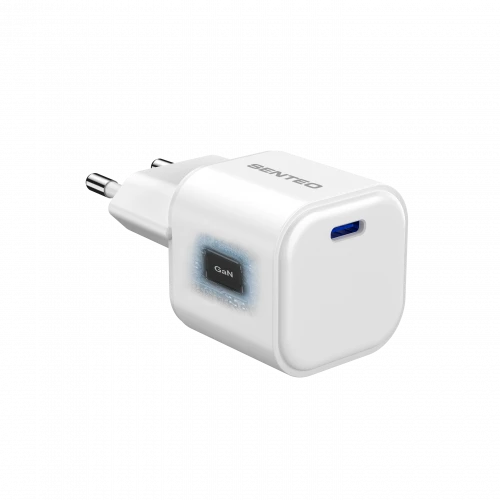МЗП 1Port SENTEO Z-20 USB-C 3A GaN PD 65W (CE Сертификат)