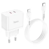 МЗП 2Port Hoco N29 2USB-C PD 35W Type-C to Lightning