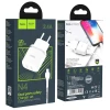 МЗП 2Port Hoco N4 2USB 2.4A USB to Lightning