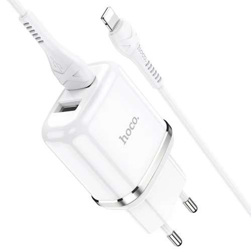 МЗП 2Port Hoco N4 2USB 2.4A USB to Type-C