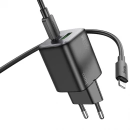 МЗП 2Port Hoco N41 USB+USB-C PD 20W Type-C to Lightning