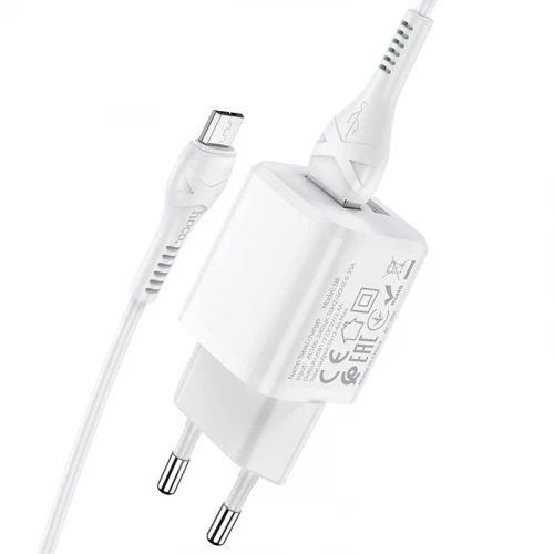 МЗП 2Port Hoco N8 2USB 2.4A USB to Type-C