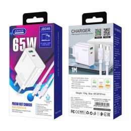 МЗП 2Port Jokade JB046 USB+USB-C 65W Type-C to Type-C