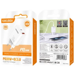 МЗП 2Port Kakusiga KSC-1639 USB+USB-C 30W