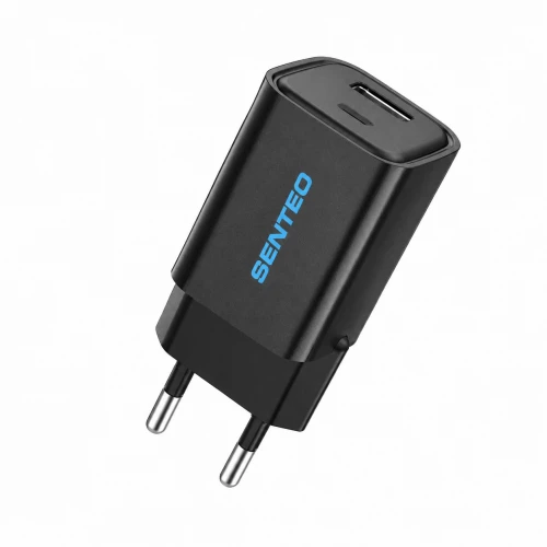 МЗП 2Port SENTEO S-03 USB+USB-C PD/QC3.0 20W (CE Сертификат)