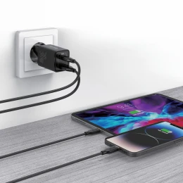 МЗП 2Port SENTEO Z-10 USB+USB-C PD3.0/QC3.0 30W (CE Сертификат)
