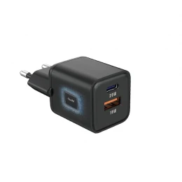 МЗП 2Port SENTEO Z-22 USB+USB-C 3A GaN PD 20W (CE Сертификат)