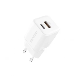МЗП 2Port SENTEO Z-22 USB+USB-C 3A GaN PD 20W (CE Сертификат)