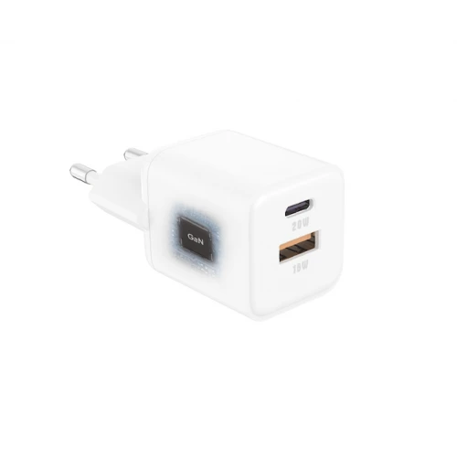 МЗП 2Port SENTEO Z-22 USB+USB-C 3A GaN PD 20W (CE Сертификат)