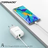 МЗП 2Port Tornado TD-17 USB+USB-C 3A PD/QC3.0 20W Type-C to Type-C