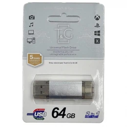 Накопичувач USB 3.0 T&G USB+Type-C 64Gb 009