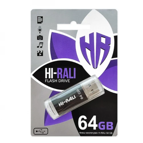 Накопичувач USB Hi-Rali Rocket 64Gb