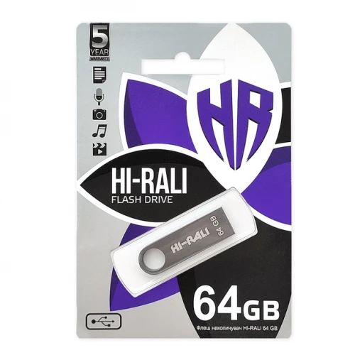 Накопичувач USB Hi-Rali Shuttle 64Gb
