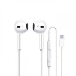 Навушник EarPods for Apple A3046 Type-C з мікрофоном with box