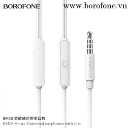 Навушник MP3 Borofone BM36 з мікрофоном