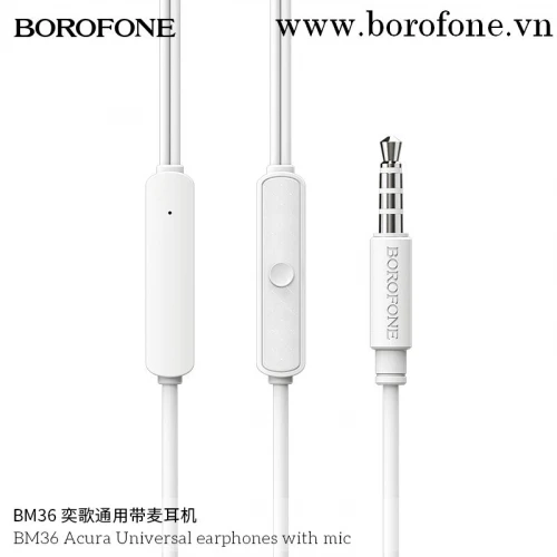 Навушник MP3 Borofone BM36 з мікрофоном