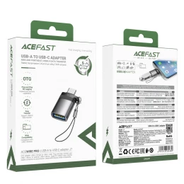 Перехідник Acefast digital display J7 USB to Type-C
